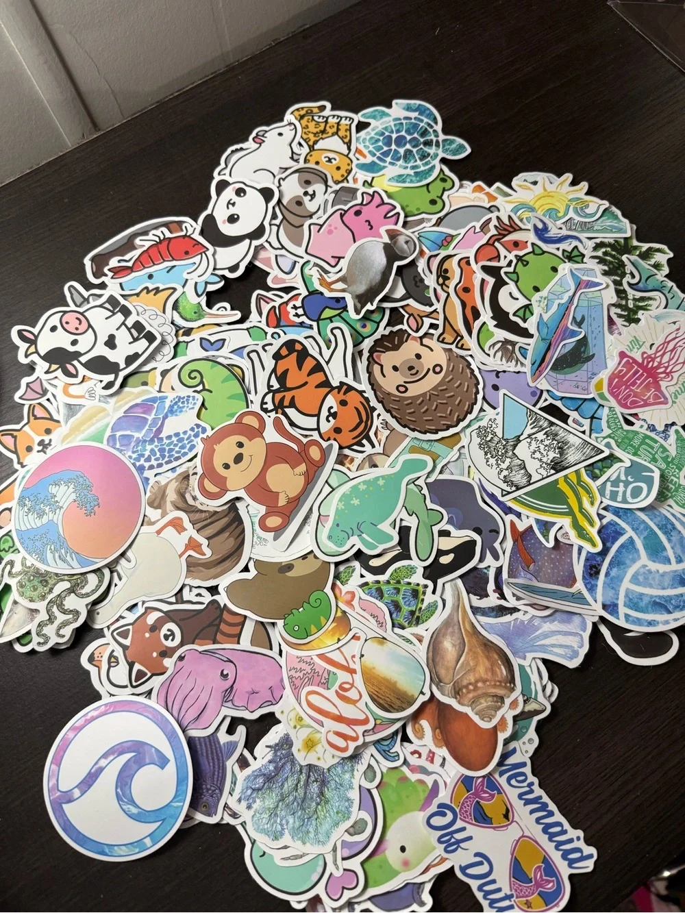 200 PCS stickers Animals and Ocean theme